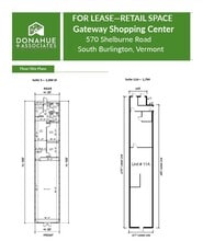 570 Shelburne Rd, South Burlington, VT for lease Floor Plan- Image 1 of 1