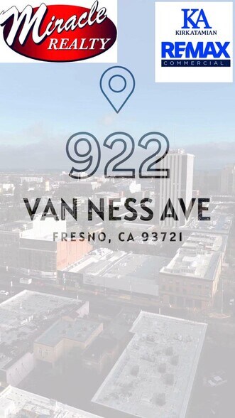 922 Van Ness Ave, Fresno, CA à vendre - Vidéo sur l’inscription commerciale - Image 2 de 22