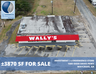 Plus de détails pour 1565 Ossie Davis Pky, Waycross, GA - Vente au détail à vendre