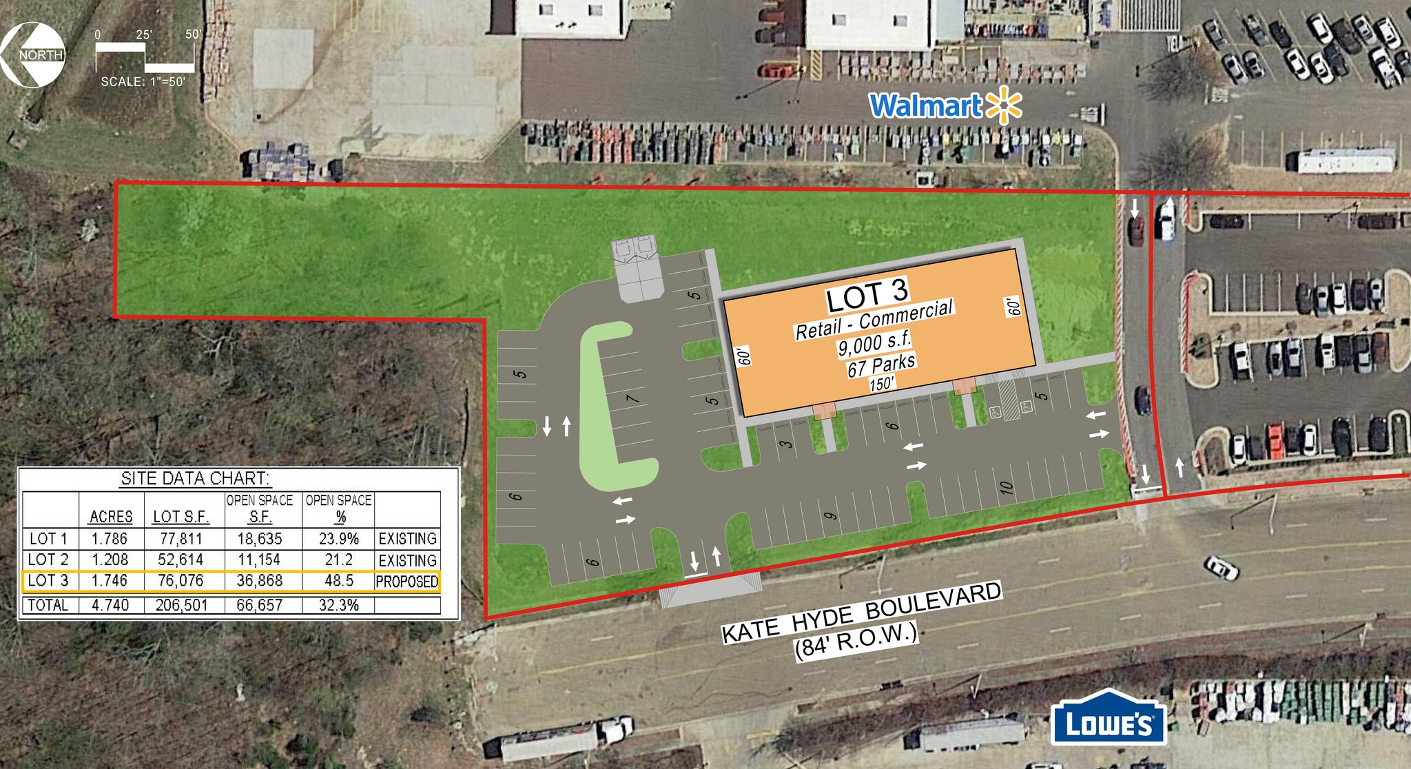 2974 Kate Hyde Blvd, Bartlett, TN à vendre Photo principale- Image 1 de 2