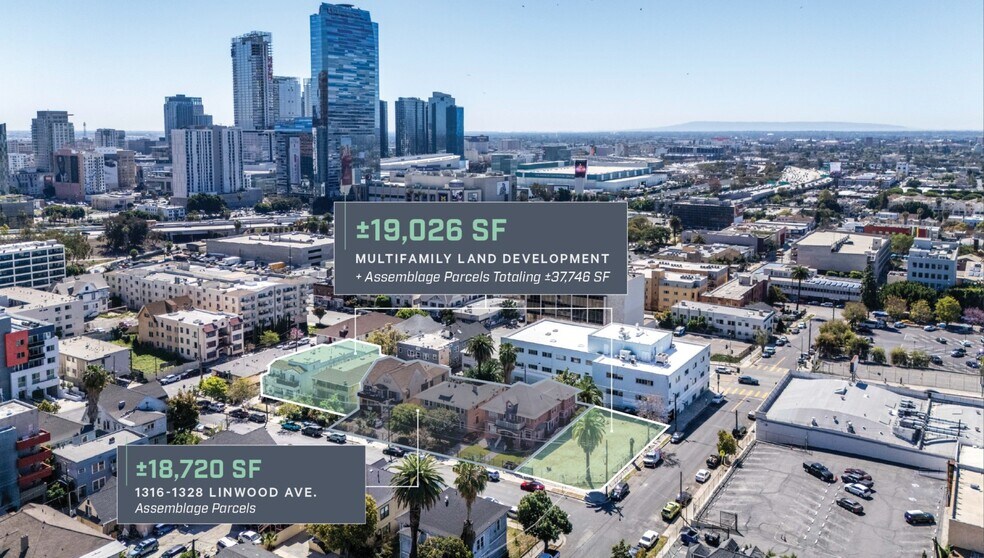 LA City West Development Assemblage portefeuille de 3 propriétés à vendre sur LoopNet.ca - Photo du bâtiment - Image 2 de 3