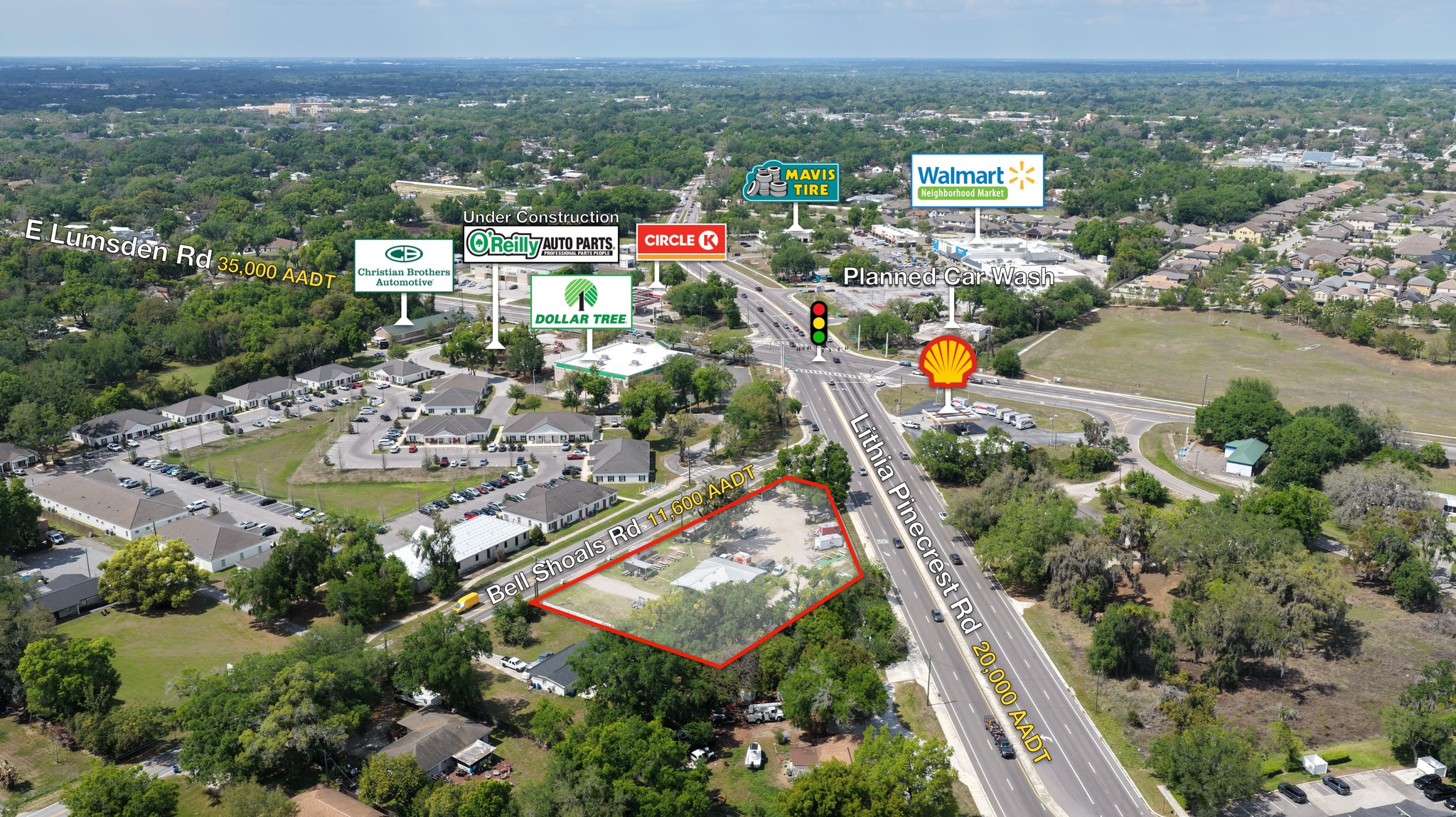 1010 Lithia Pinecrest Rd, Brandon, FL for lease Primary Photo- Image 1 of 4