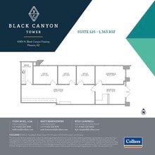 10851 N Black Canyon Hwy, Phoenix, AZ à louer Plan d’étage- Image 1 de 1