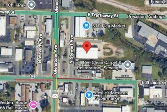 224 N Stewart Ave, Springfield, MO - AÉRIEN  Vue de la carte