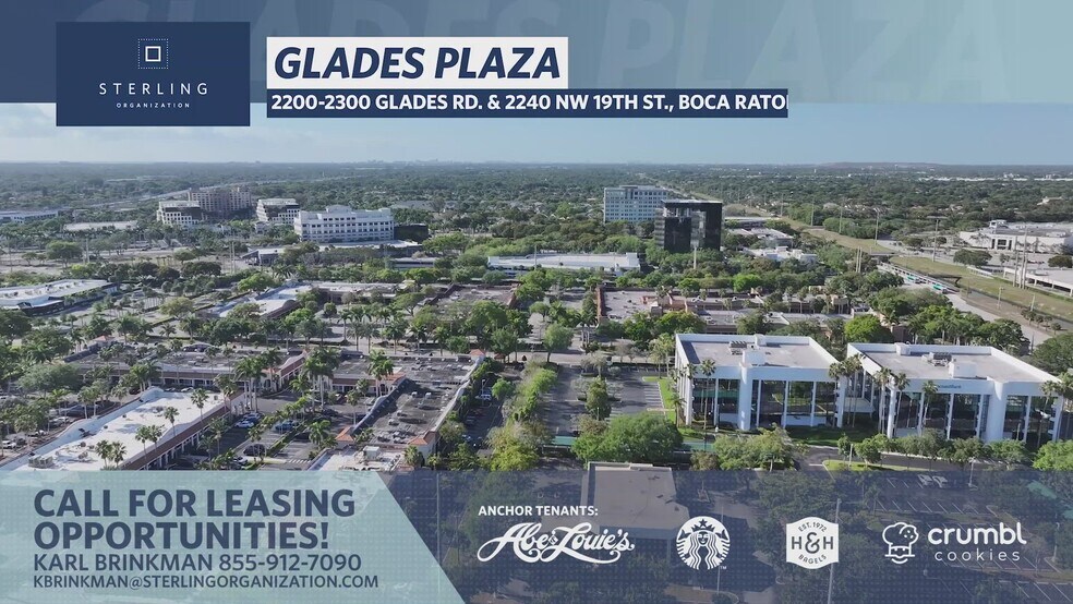2200-2222 Glades Rd, Boca Raton, FL à louer - Vidéo sur l’inscription commerciale - Image 2 de 36