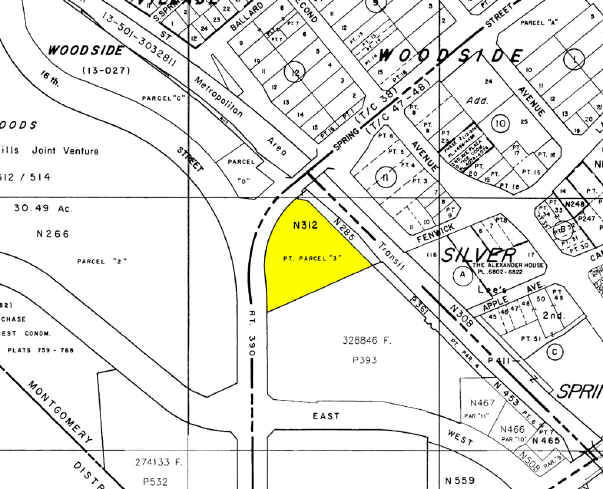 8555 16th St, Silver Spring, MD à louer - Plan cadastral - Image 2 de 6