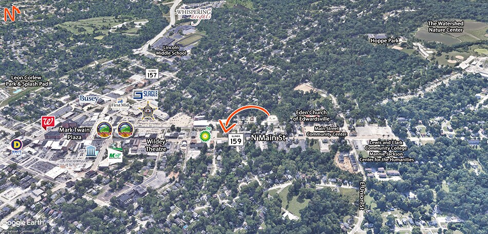 501 N Main St, Edwardsville, IL for lease - Building Photo - Image 2 of 2