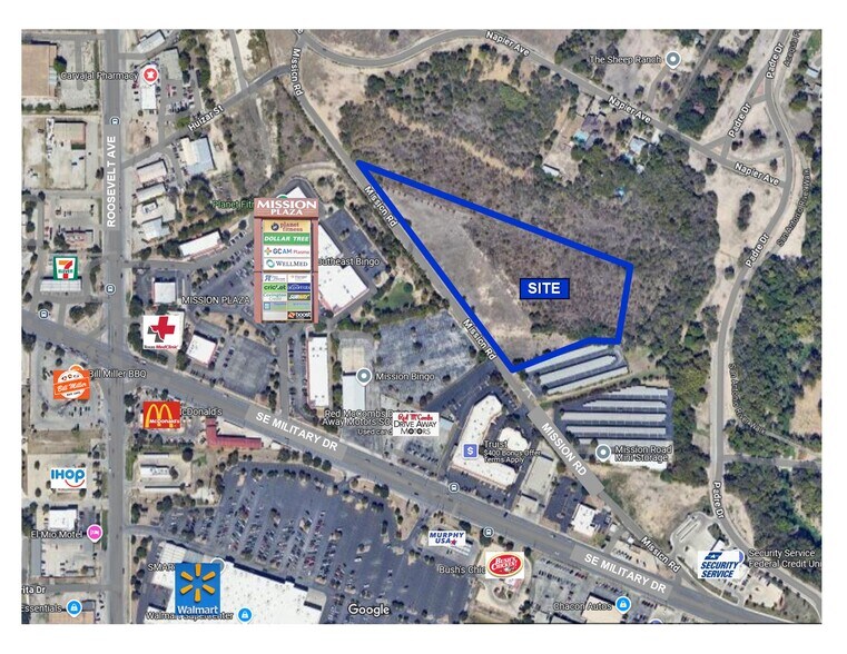 3400 Mission Rd, San Antonio, TX à vendre - Photo du bâtiment - Image 1 de 4