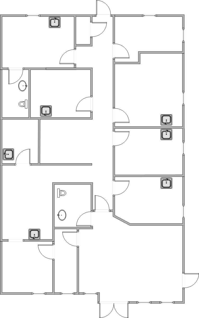 2535 Charlotte St, Denton, TX for lease Floor Plan- Image 1 of 8