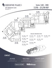 777 Oakmont Ln, Westmont, IL à louer Plan d’étage- Image 2 de 2
