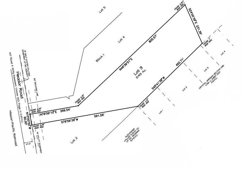 3.915 Acres Meador Road, Conroe, TX à vendre - Photo du bâtiment - Image 1 de 3