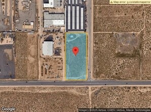 42055 Challenger Way, Lancaster, CA - Aerial  map view