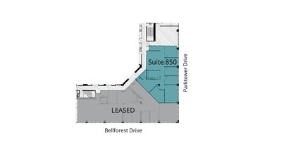 2650 Park Tower Dr, Merrifield, VA à louer Plan d’étage- Image 1 de 1