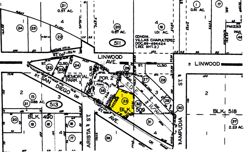 2384 San Diego Ave, San Diego, CA for sale - Plat Map - Image 2 of 6