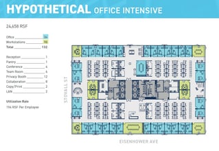 2461 Eisenhower Ave, Alexandria, VA à louer Plan d  tage- Image 2 de 3