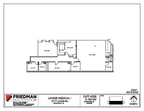 27177 Lahser Rd, Southfield, MI à louer Plan d  tage- Image 1 de 2