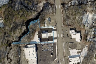 6595 Post Rd, North Kingstown, RI - AERIAL  map view