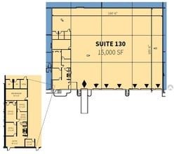 151 Regal Row, Dallas, TX for lease Floor Plan- Image 1 of 6