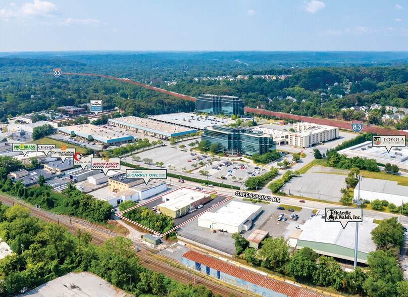 2001-2003 Greenspring Dr, Timonium, MD à vendre - Aérien - Image 3 de 6