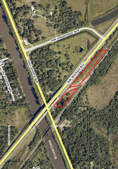 0 Kanner Hwy & Warfield Blvd, Indiantown, FL à vendre - Aérien - Image 3 de 4