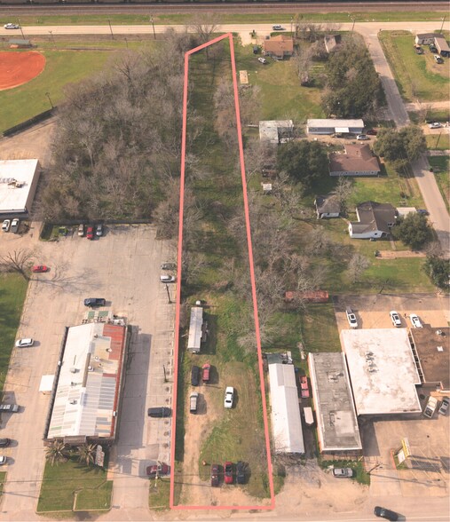 4627 Avenue H, Rosenberg, TX à vendre - Aérien - Image 3 de 3
