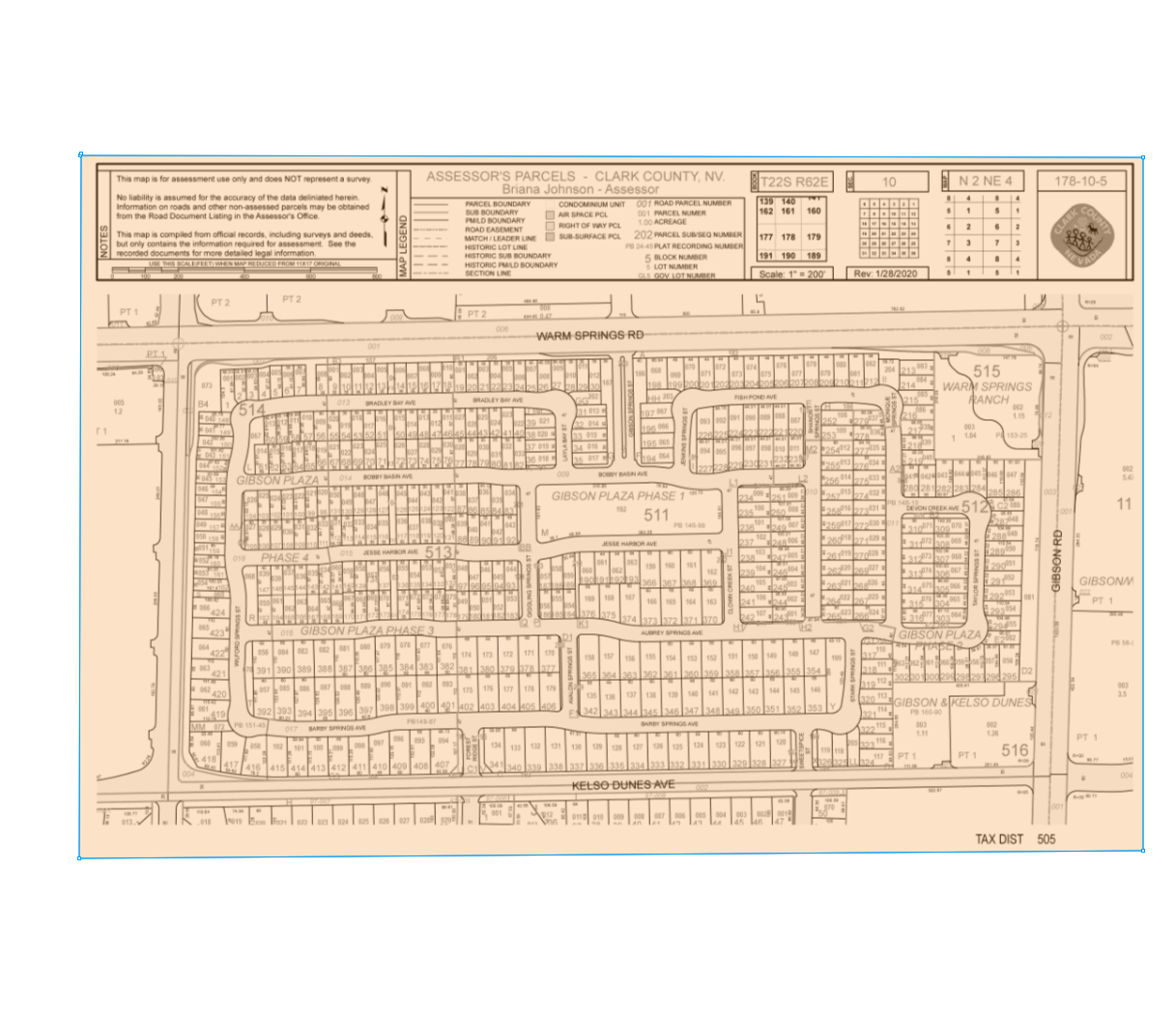 1127 Jesse Harbor Ave, Henderson, NV à vendre Plan cadastral- Image 1 de 2