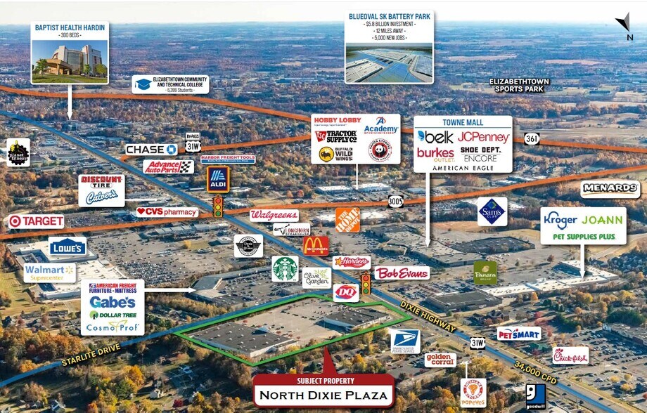 1807 N Dixie Hwy, Elizabethtown, KY for lease - Building Photo - Image 2 of 4