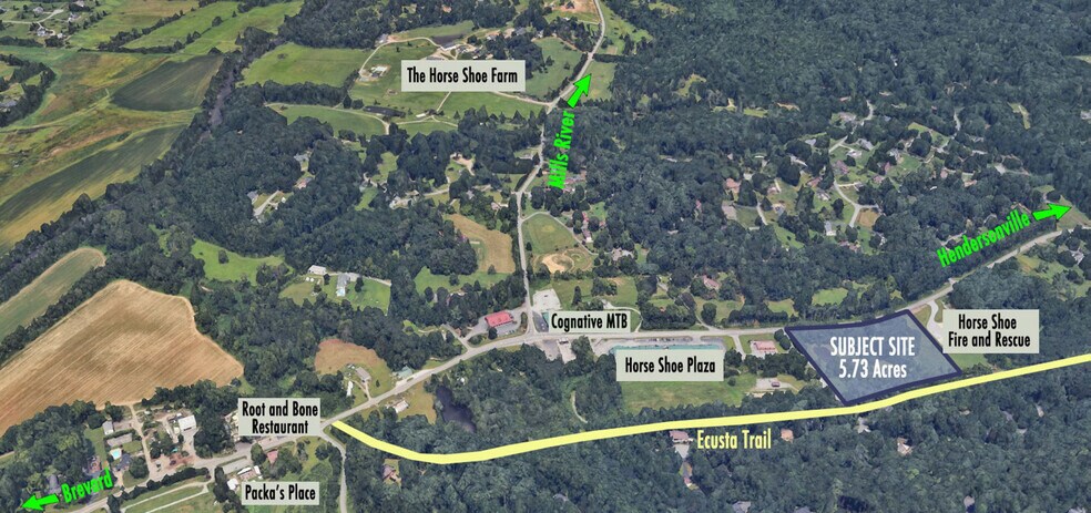 3740 Brevard Rd, Horse Shoe, NC à vendre - Photo du bâtiment - Image 1 de 13