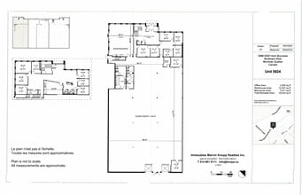 5896-5932 Boul Henri-Bourassa O, Montréal, QC for lease Site Plan- Image 1 of 8