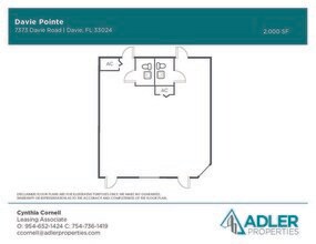 7331-7399 Davie Road Ext, Hollywood, FL à louer Plan d’étage- Image 1 de 9