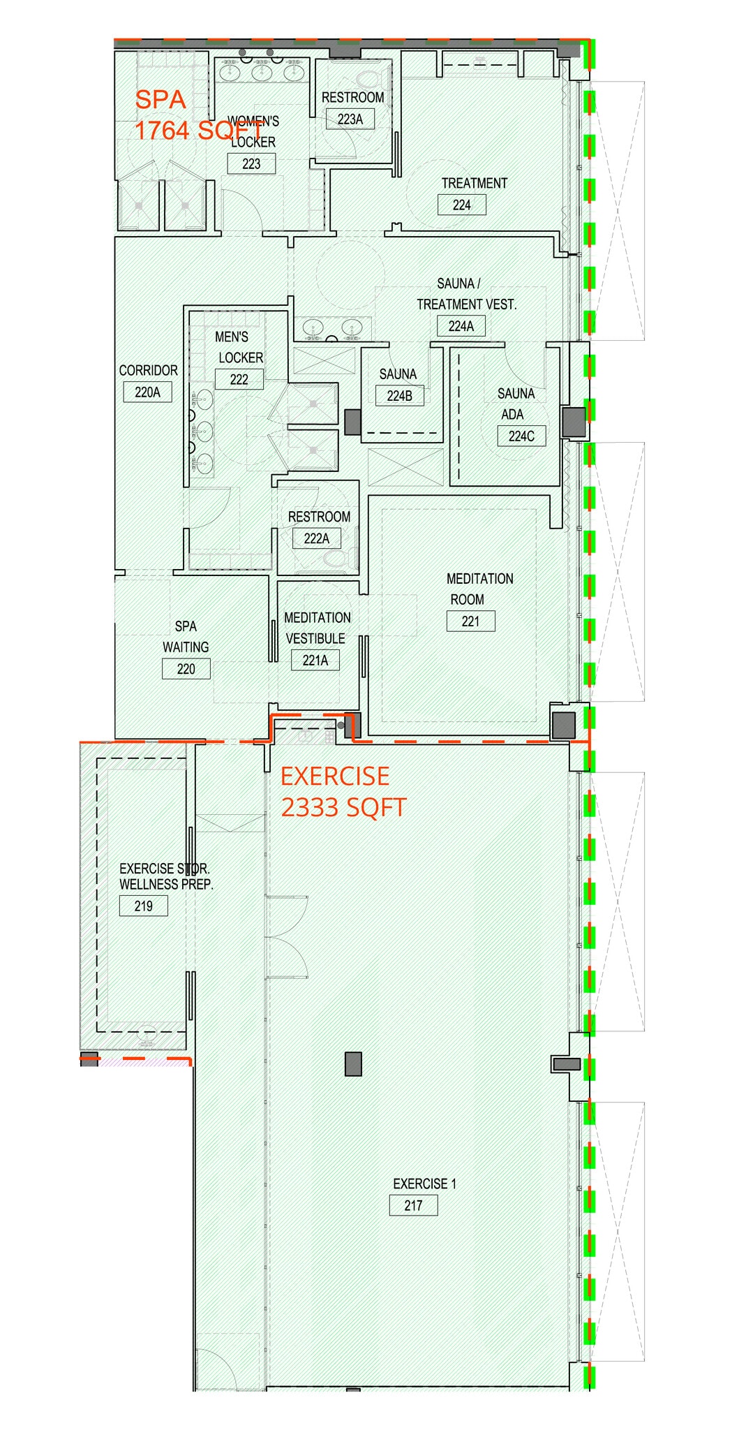 1201 K St NW, Washington, DC for lease Floor Plan- Image 1 of 9
