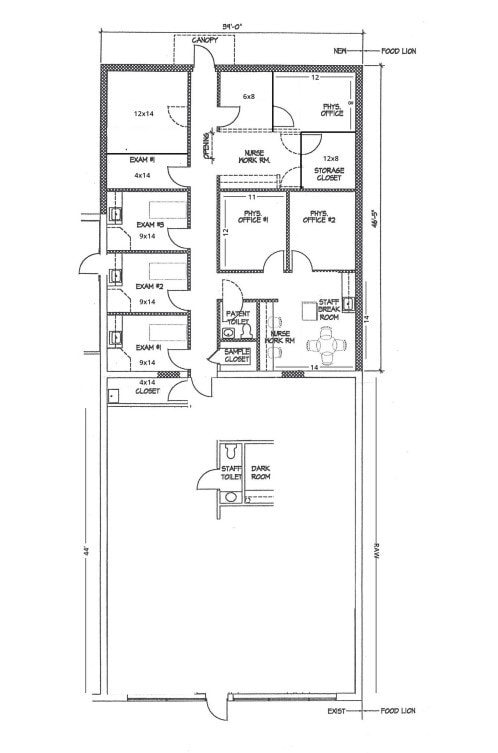 3217-3219 Bridge Rd, Suffolk, VA à vendre Plan d’étage- Image 1 de 1