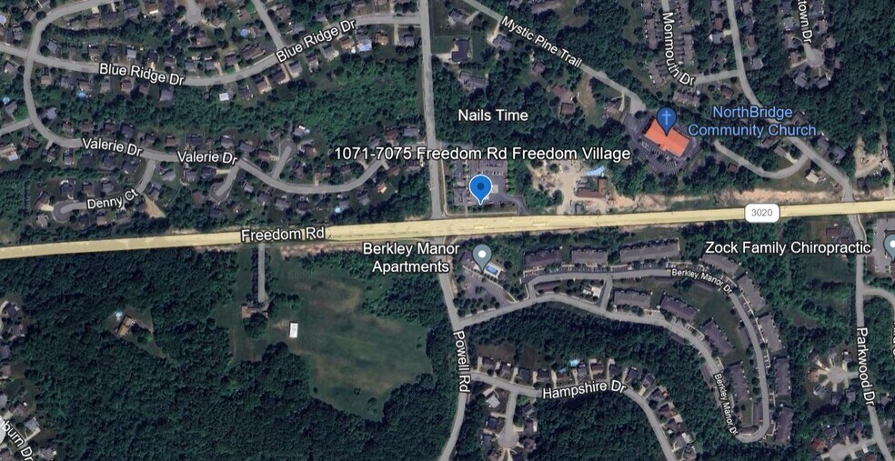 1071-1075 Freedom Rd, Cranberry Township, PA à louer - Photo du bâtiment - Image 1 de 13