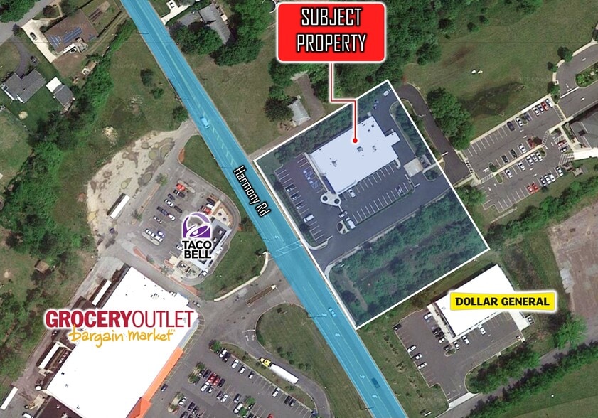 380 Harmony Rd, Gibbstown, NJ à vendre - Aérien - Image 3 de 3