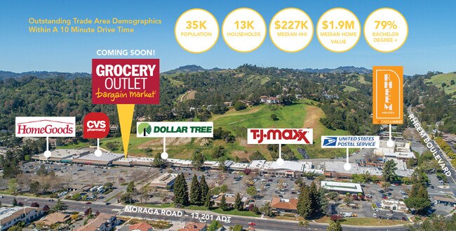 More details for 360-580 Park Blvd, Moraga, CA - Retail for Lease