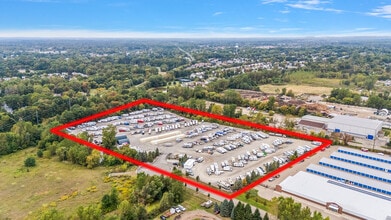 59120 Oasis Center Dr, South Lyon, MI - AERIAL map view - Image1