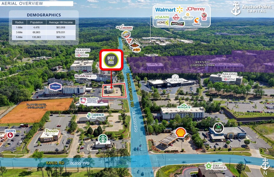1315 S Shackleford Rd, Little Rock, AR for sale - Building Photo - Image 2 of 8