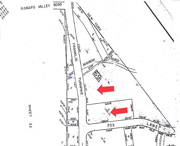 27-33 Franklin Tpke, Mahwah, NJ à vendre Plan cadastral- Image 1 de 1