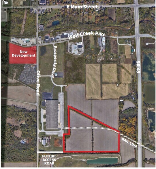 0 Olive Rd, Trotwood, OH à louer - Photo du bâtiment - Image 2 de 2