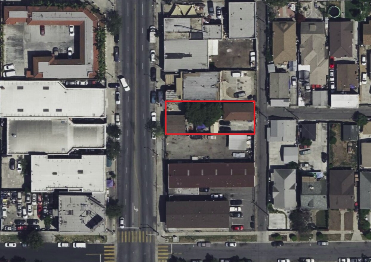 4512 S Vermont Ave, Los Angeles, CA à vendre Aérien- Image 1 de 2