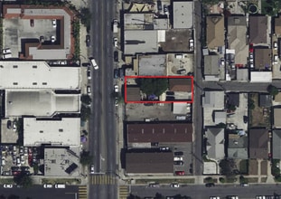 4512 S Vermont Ave, Los Angeles, CA - Aerial map view