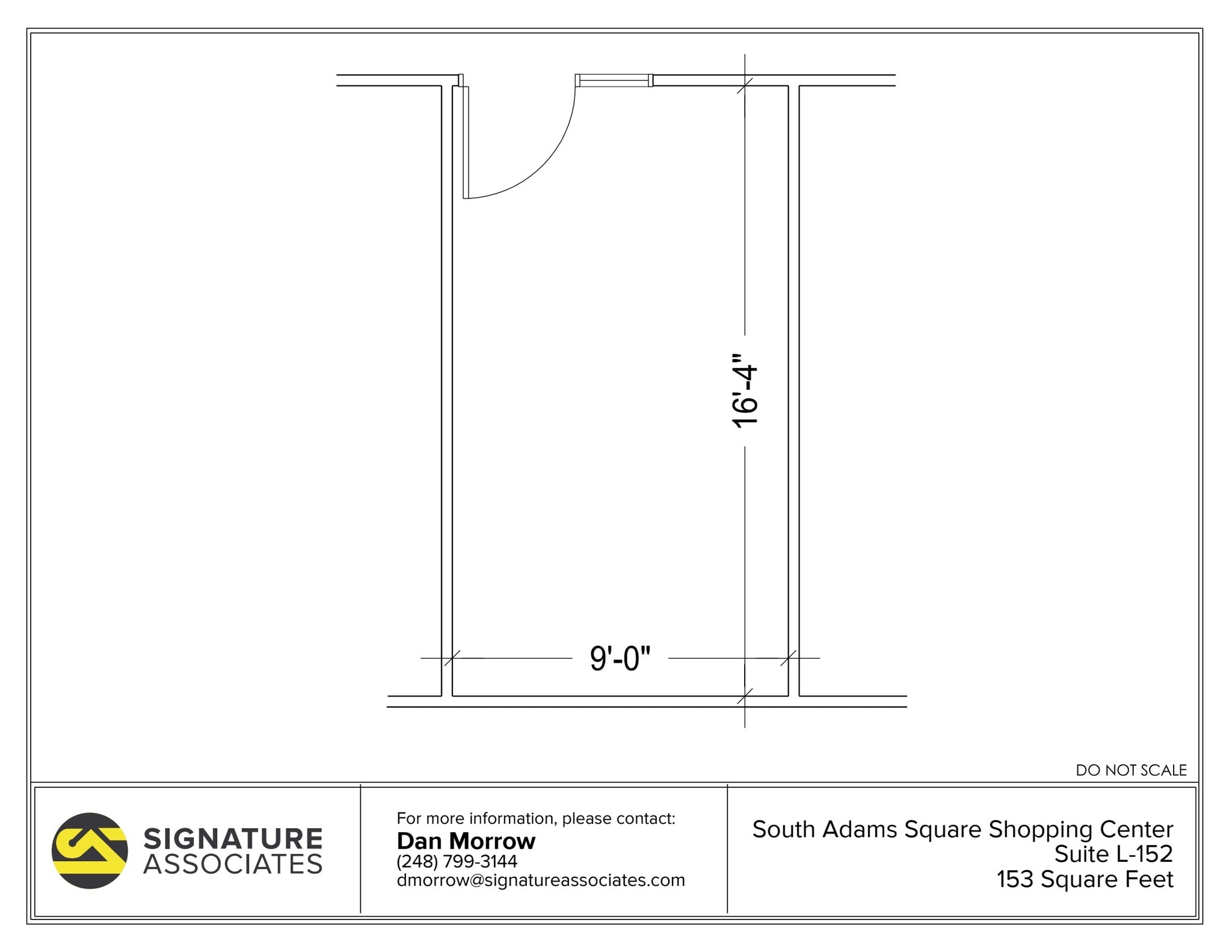 725 S Adams Rd, Birmingham, MI for lease Floor Plan- Image 1 of 1