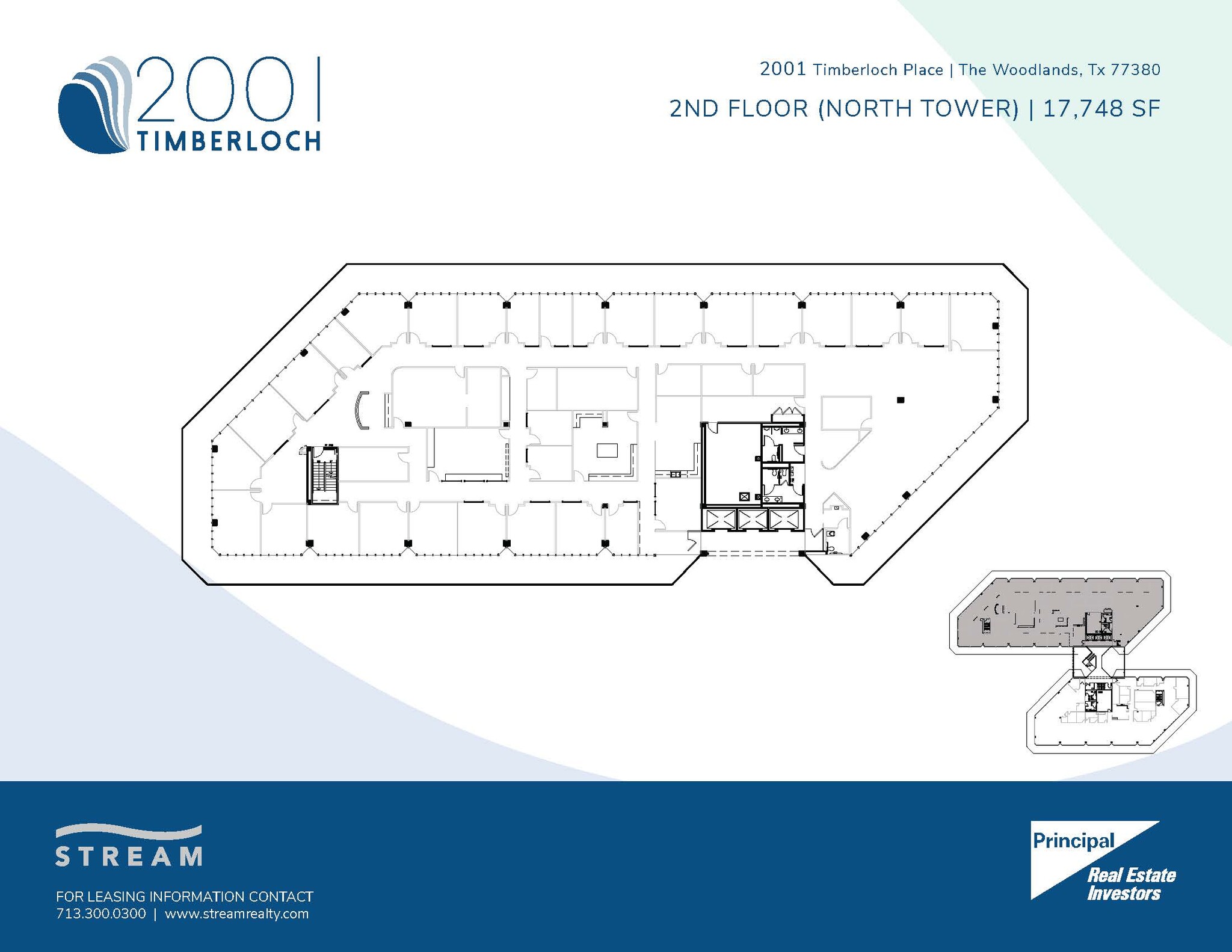 2001 Timberloch Pl, The Woodlands, TX à louer Plan d  tage- Image 1 de 1