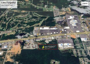 56 Lake Forgetful, Hattiesburg, MS - AERIAL map view