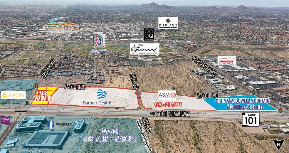 SWC Hayden Rd & Loop 101, Scottsdale, AZ à louer - Photo du bâtiment - Image 2 de 3