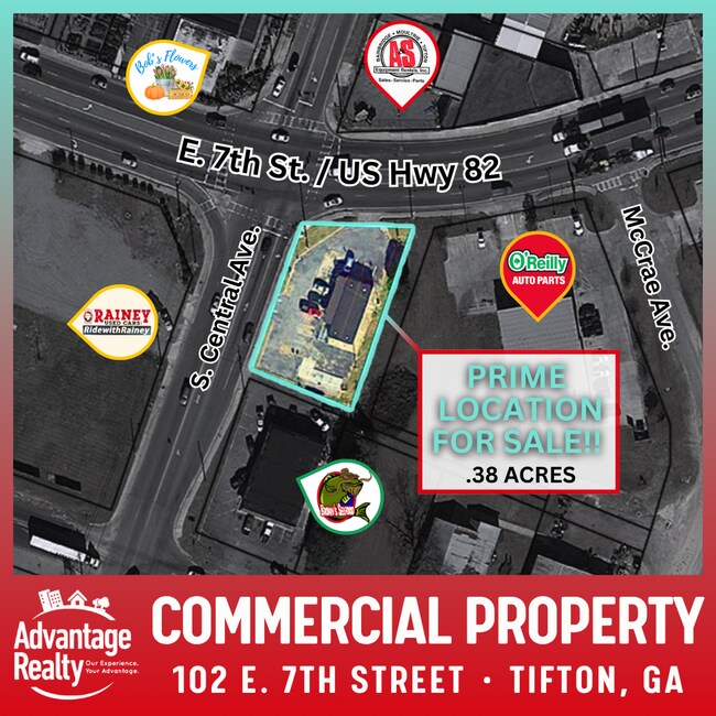 Plus de détails pour 102 7th St E, Tifton, GA - Flex à vendre