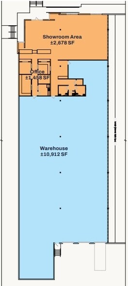 8400 NW 25th St, Doral, FL for lease - Floor Plan - Image 3 of 3
