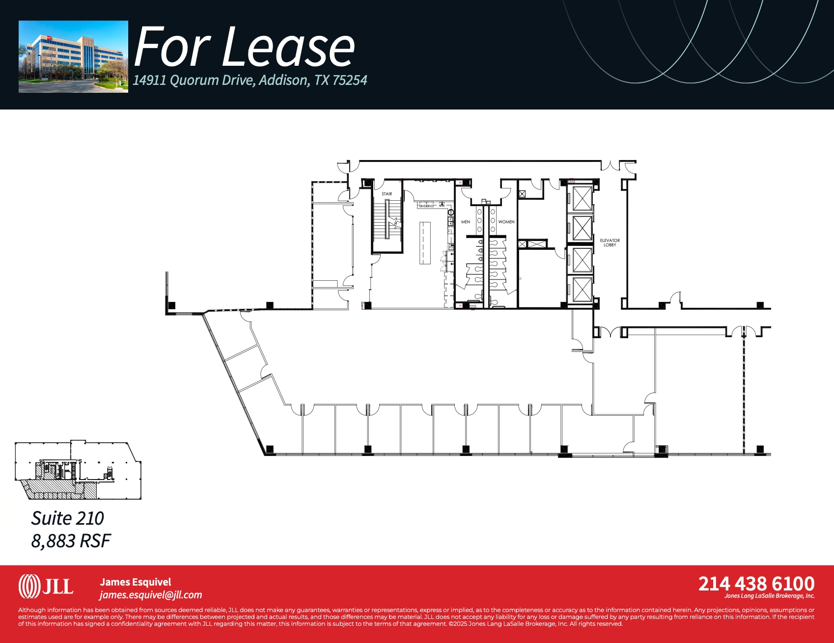 14911 Quorum Dr, Addison, TX à louer Plan d’étage- Image 1 de 1