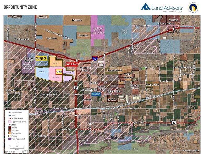 SW of I10 & Hwy 85 Junction, Buckeye, AZ for sale - Building Photo - Image 3 of 16