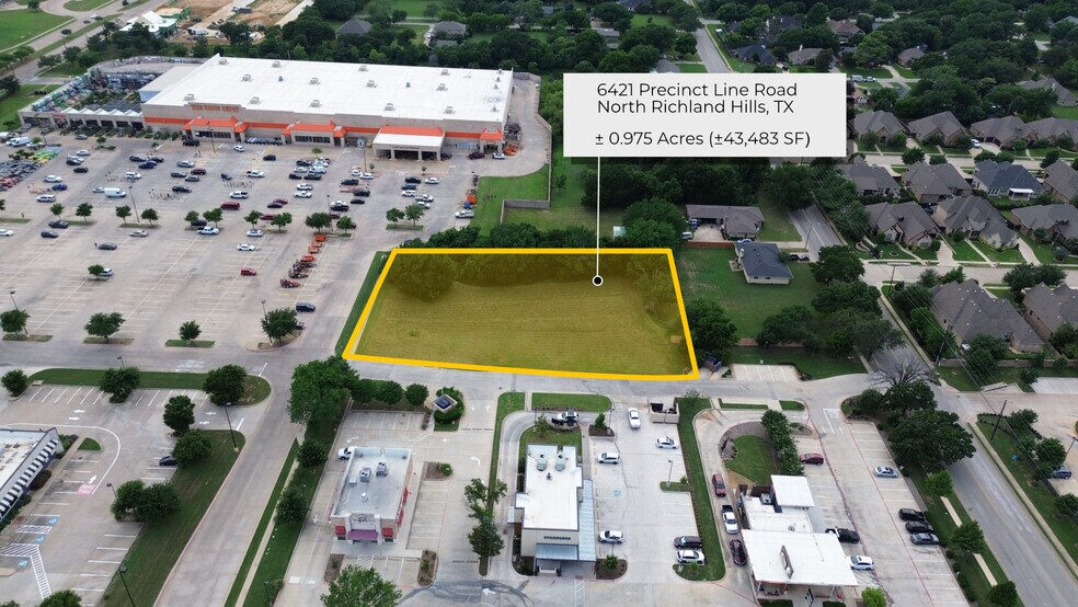 6421 Precinct Line Rd, North Richland Hills, TX à vendre - Photo du bâtiment - Image 2 de 7